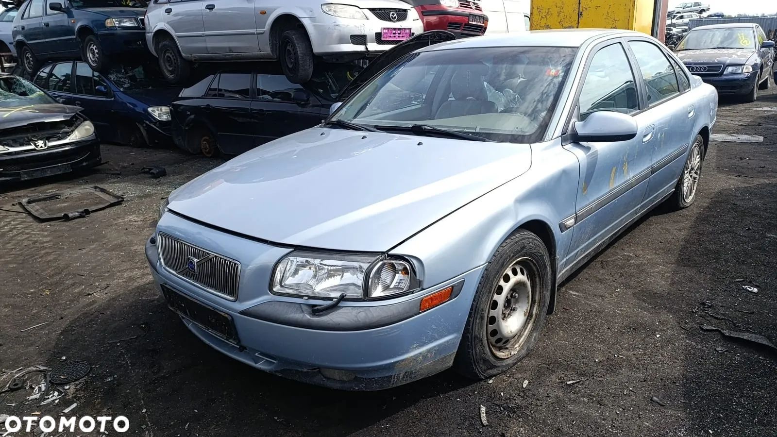 34566 volvo s80 I 2.8 R6 24V 272 km B6284T na części lakier 444-46 - 1