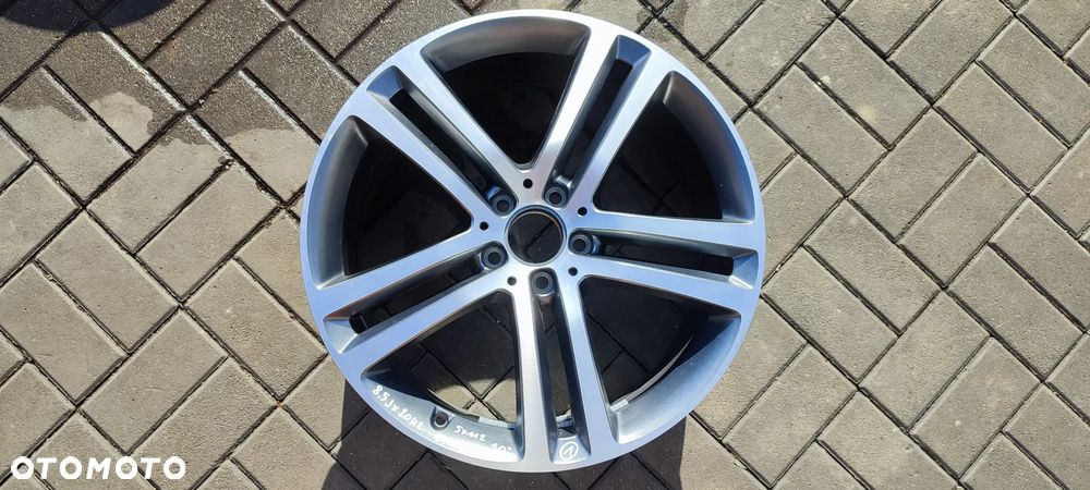 FELGI ALU STOPNIOWANE 5X112 2x8.5J x20 CALI ET 55.6 fi 66.6 2x8.5J x 20 CALI ET42 MERCEDES ML GL GLS KOMPLET 4 SZTUKI - 3