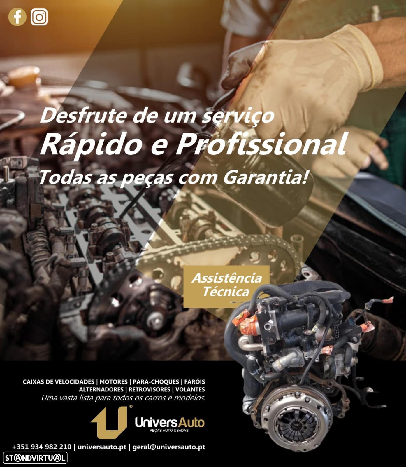 MOTORES E CAIXA DE VELOCIDADES - 1 ANO DE GARANTIA — Peça já o seu orçamento! - 5