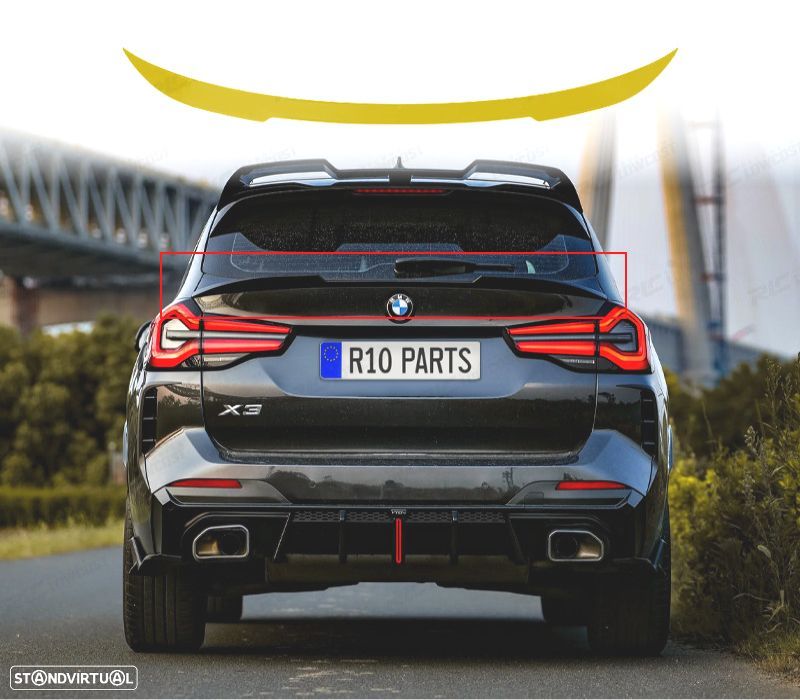 AILERON SPOILER BMW X3 G01 21-24 LOOK M - 1