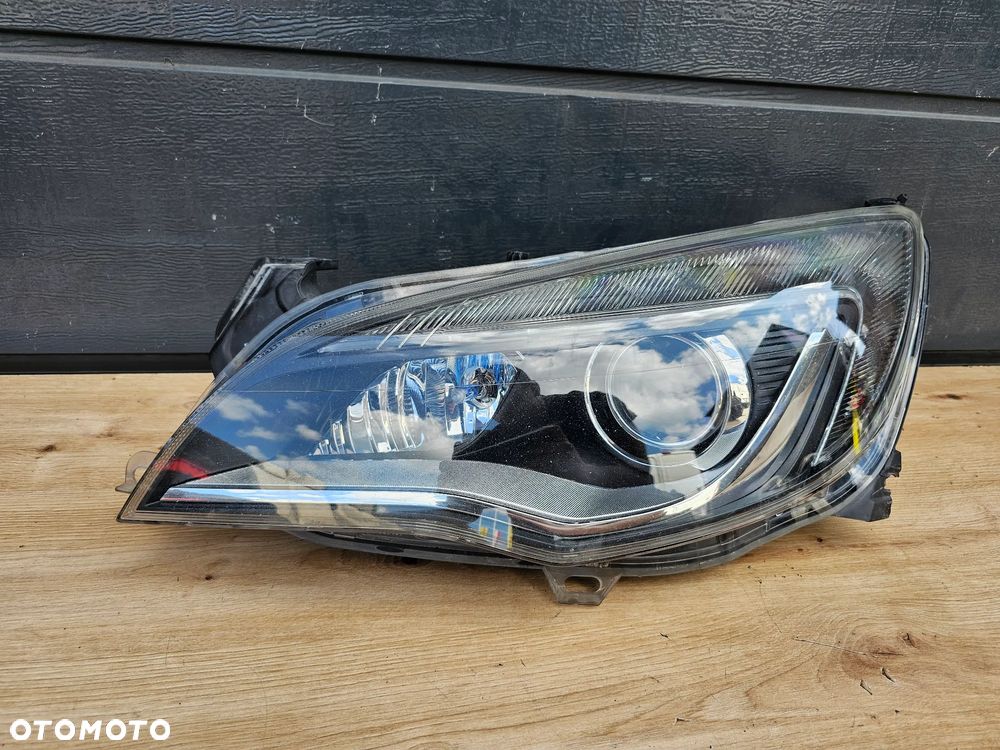 LAMPA LEWA PRZEDNIA LEWY PRZÓD OPEL ASTRA J BI-XENON EUROPA DEMONTAŻ ORYGINAŁ PRZED LIFT PO LIFT 13253650 - 8