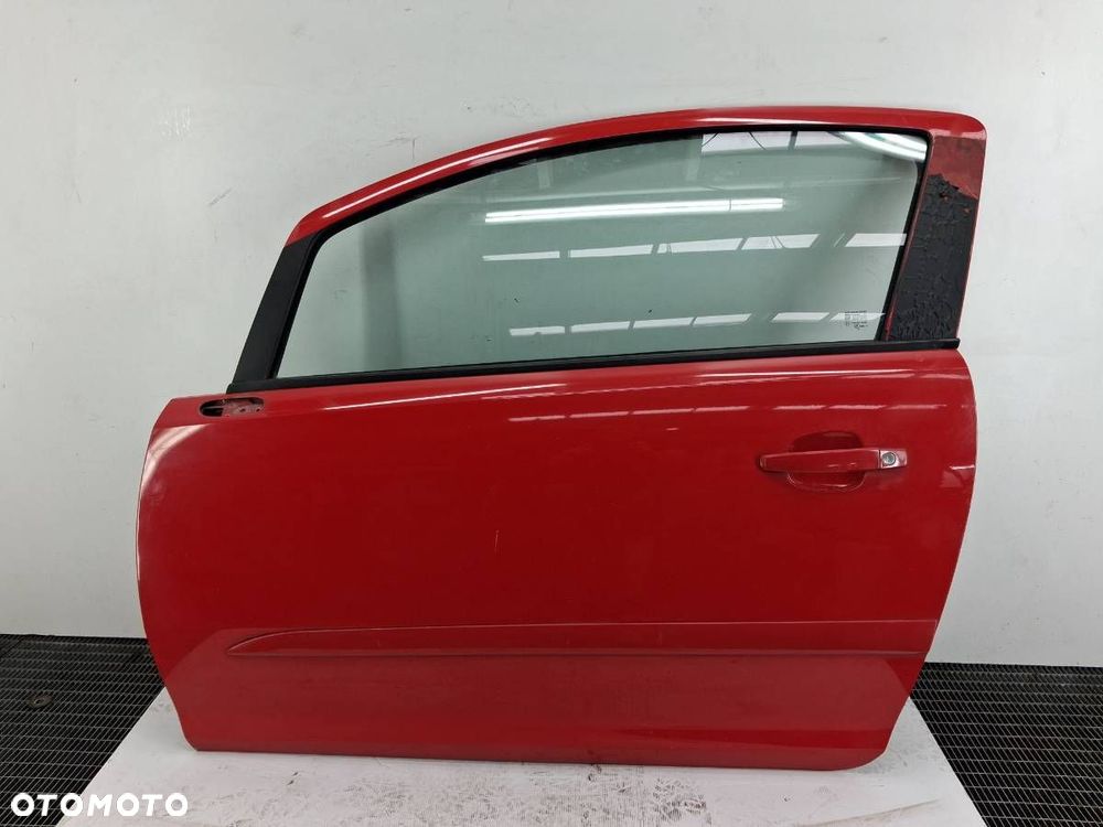 DRZWI PRZÓD PRZEDNIE LEWE KOMPLETNE OPEL CORSA D 3D - 1