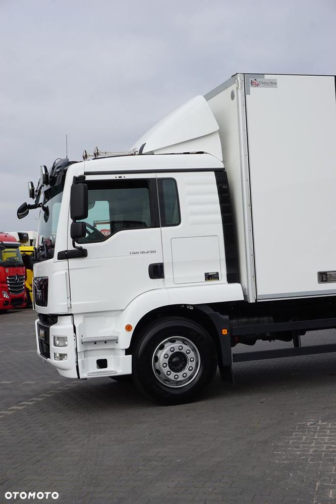 MAN TGM / 18.290 / EURO 6 / IZOTERMA + WINDA / 18 PALET / OTWIERANY BOK - 25