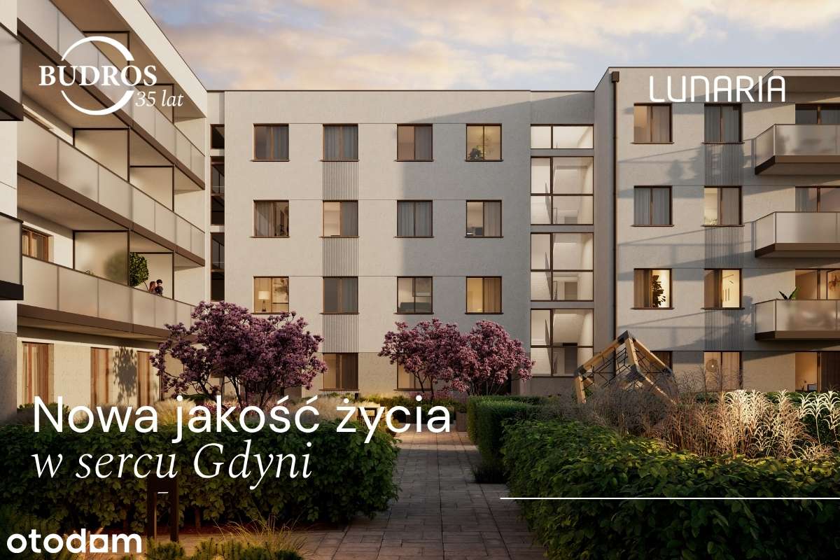Lunaria - Działki Leśne, Gdynia - 2 pokoje - III piętro-C21-negocjuj