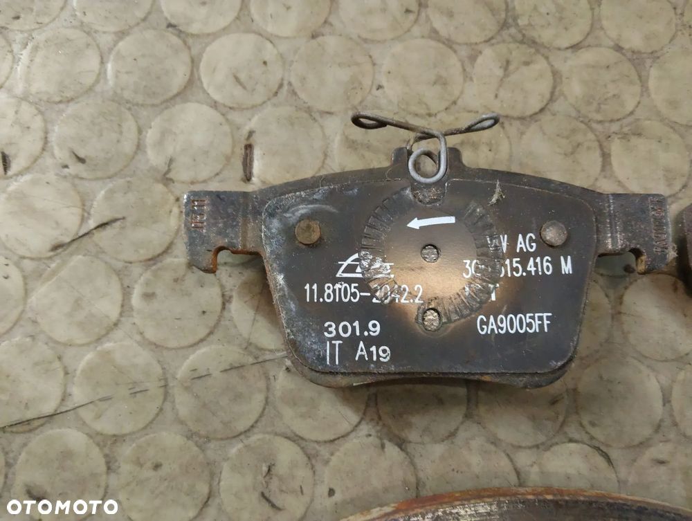 3Q0615601A 3Q0615416A tarcze klocki tyl 300MM VW Passat B8 Q3 83A czesci - 3