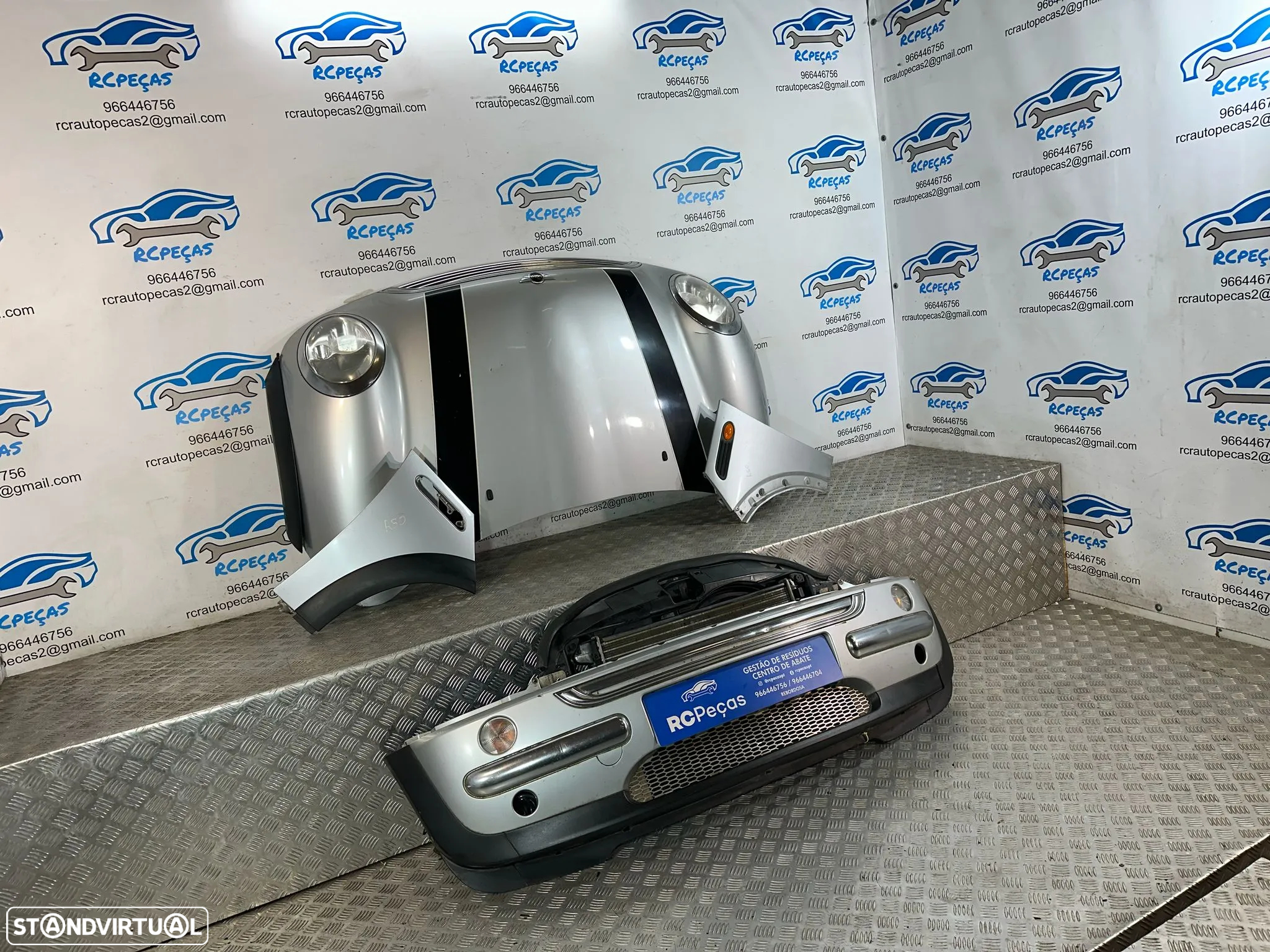.Frente Completa Original Mini Cooper One S D R50 R52 Cabrio R53 2000 a 2008 - 3