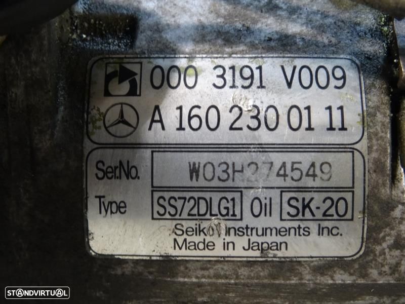 Compressor Do Ac / Ar Condicionado Smart City-Coupe (450)  A1602300111 - 6