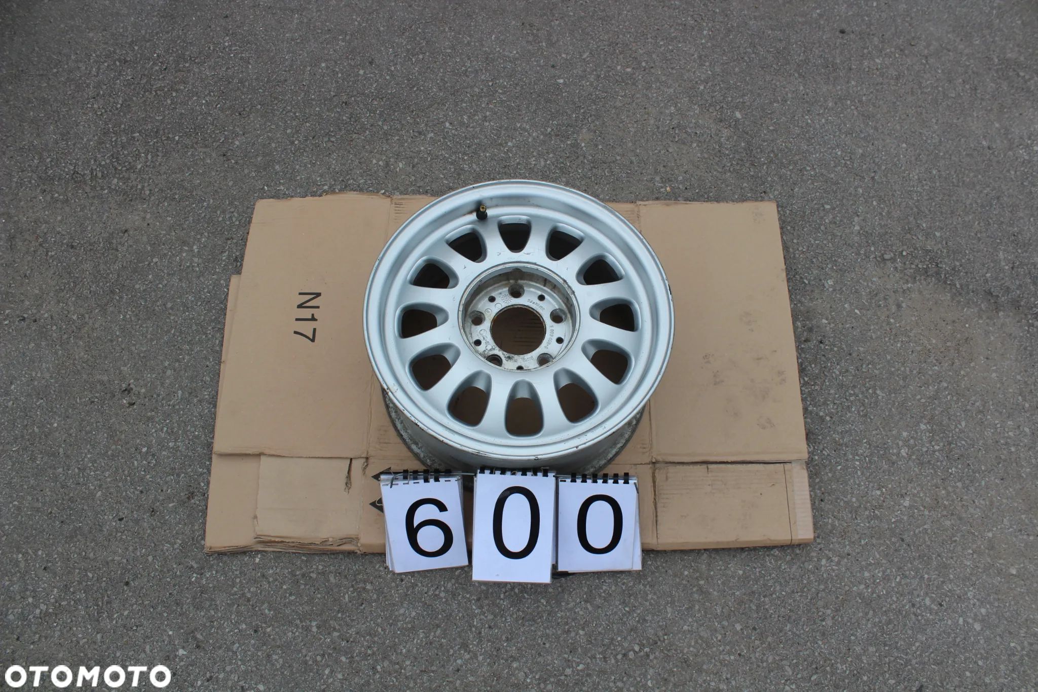 FELGA ALUMINIOWA 1 sztuka  BMW E39 1093463-5 5x120Ø74  7x15  ET20 - 1