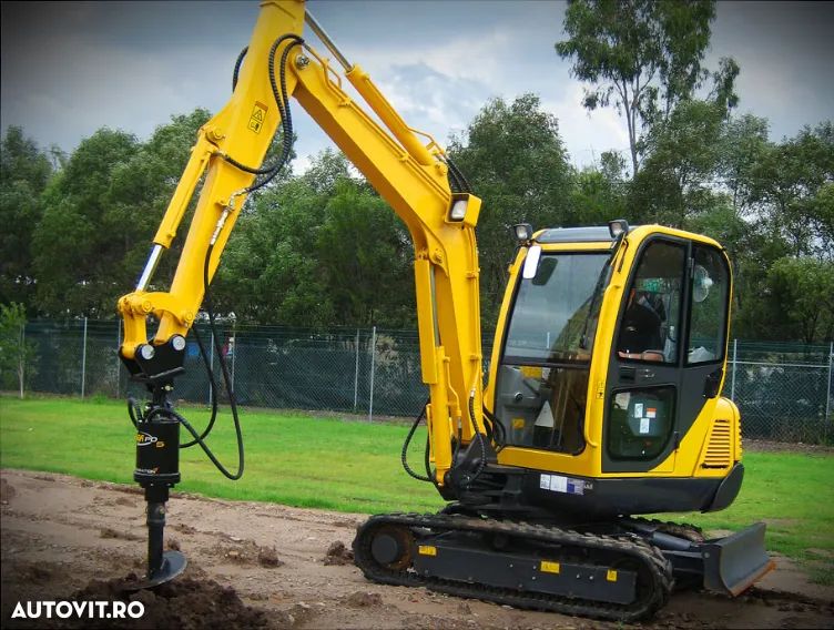 Foreza burghiu pentru miniexcavator bobcat  Digga - 5