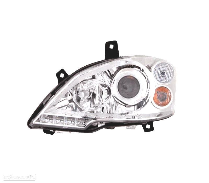 FAROL ESQ XENON PARA MERCEDES VITO W639 VIANO 10-19 LED - 1