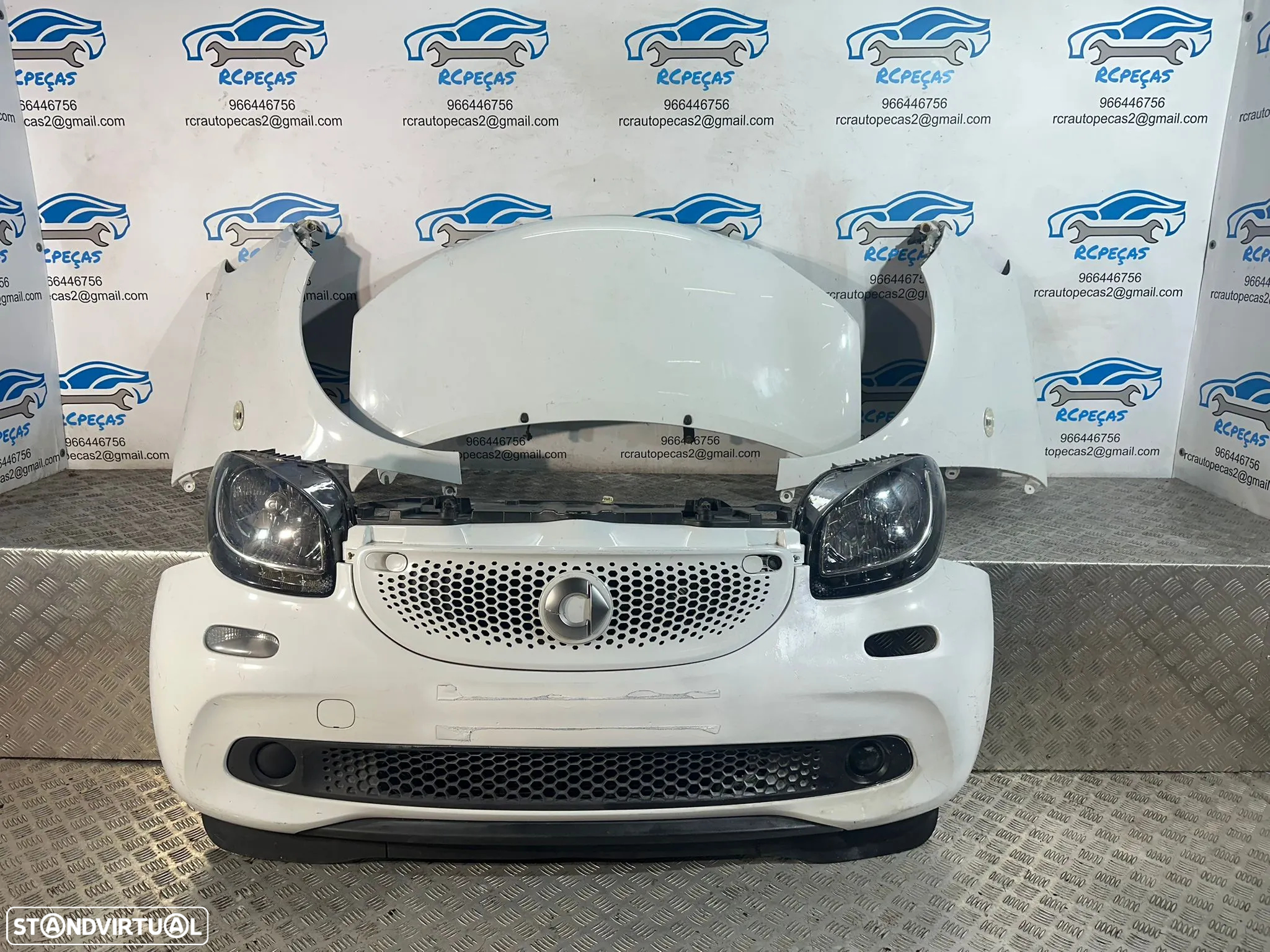 FRENTE SMART FORFOUR II 2 MK2 HATCHBACK 453 CAPOT PARACHOQUES GUARDA-LAMAS OTICAS RADIADOR VENTILADOR - 2