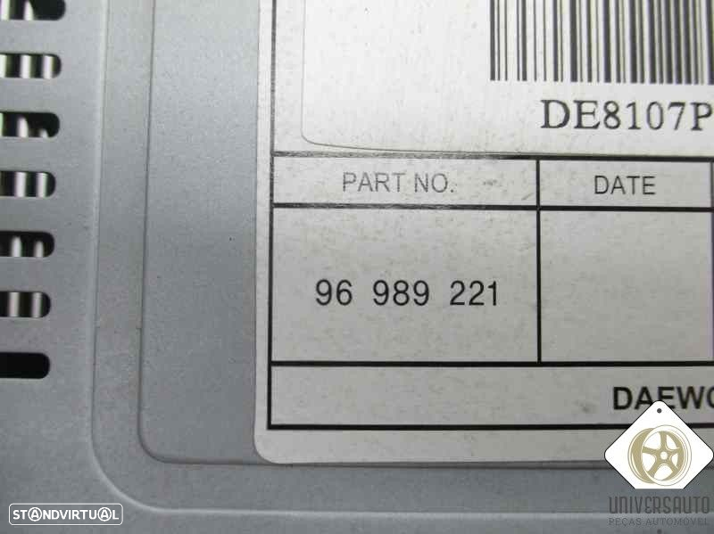 SISTEMA AUDIO / RADIO CD CHEVROLET AVEO / KALOS FASTBACK 2009 - 4