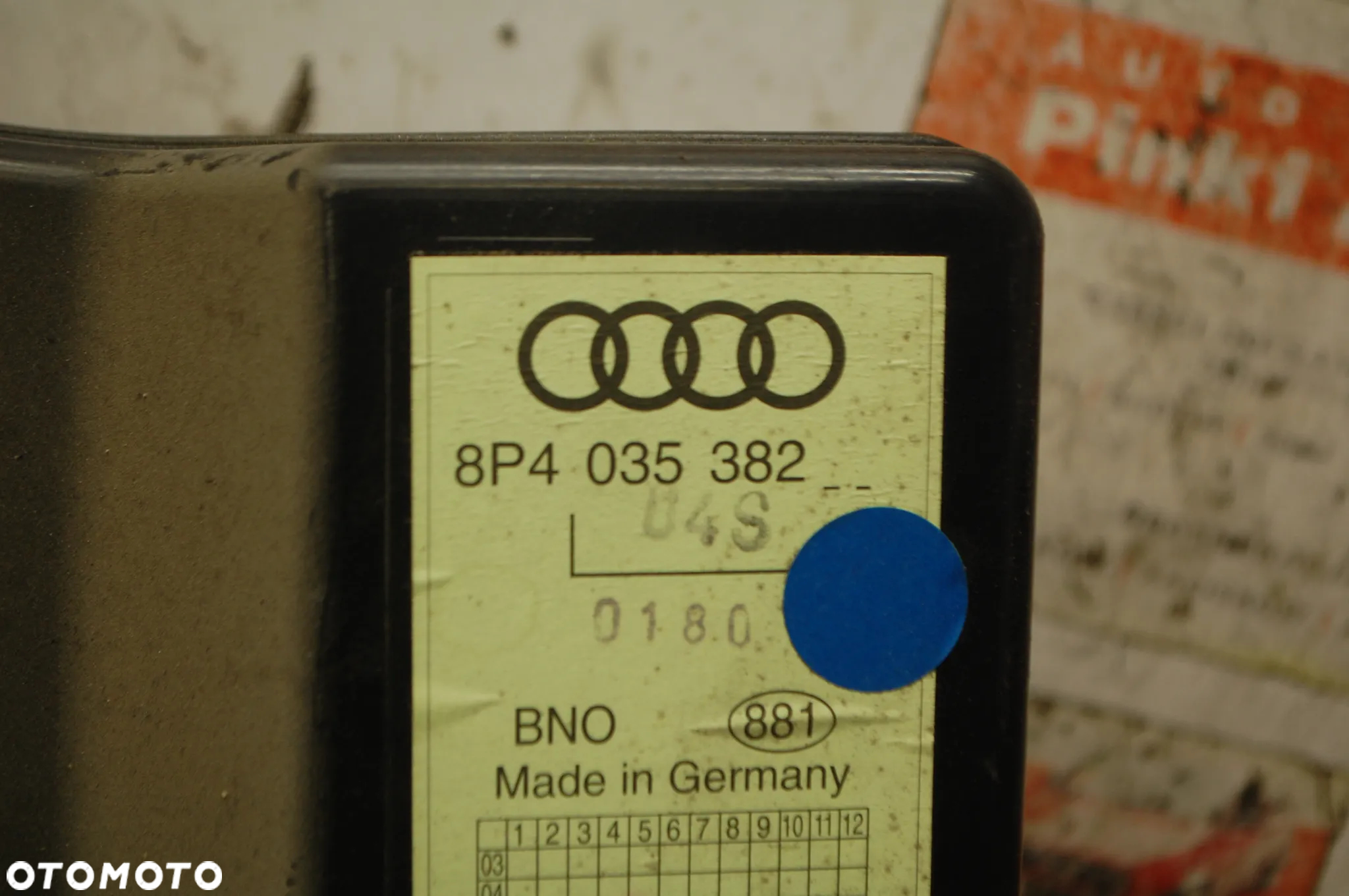 TUBA GŁOŚNIK SUBWOOFER 8P4035382 AUDI A3 8P 5D - 3