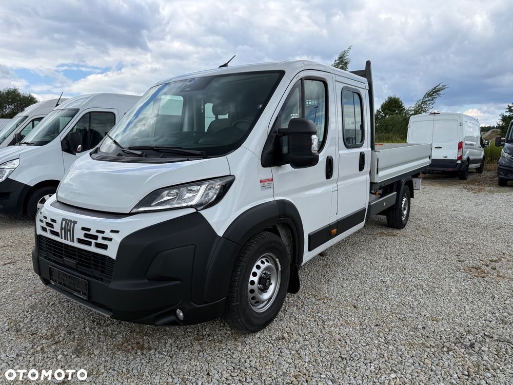 Fiat 2025/Ducato 7 osobowy/doka/skrzynia MAXI/klima/tempomat/hak 3 tony/traction+/full asystenci - 2