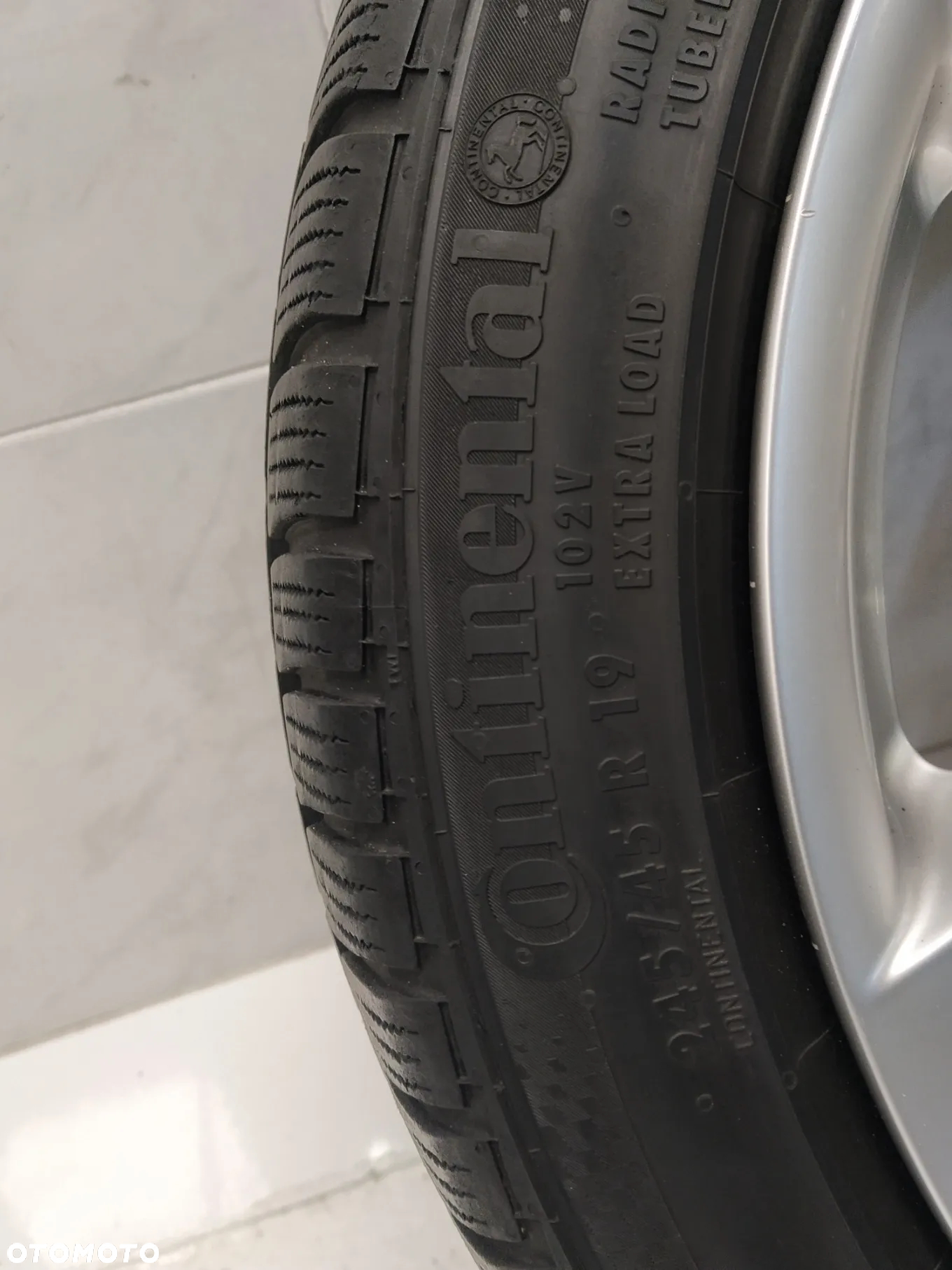 JAGUAR XJ X351 XF 9X19 10X19 ORYGINALNE FELGI ALUMINIOWE R19 ET49 5x108 OPONY CONTINENTAL PIRELLI 245/45 275/40 ZIMA KOŁA - 12