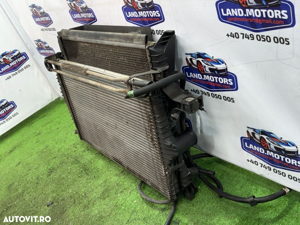 Caseta completa radiator racire apa ac ventilator + intercooler 2010 volvo xc90 2.4 diesel 2002-2014 - 3
