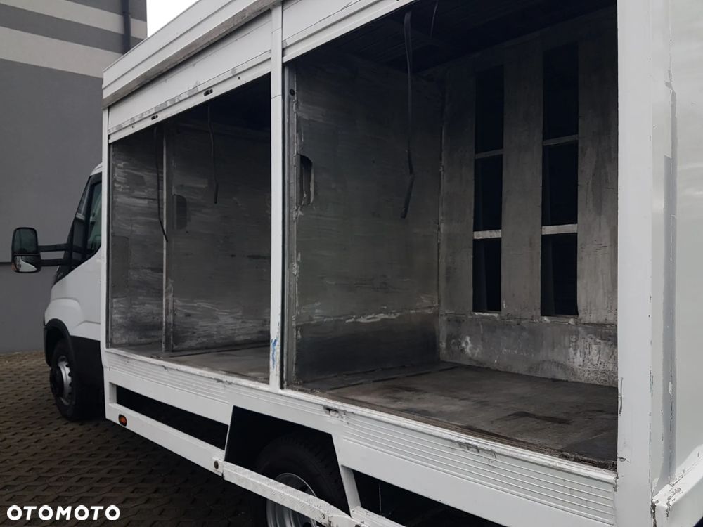 Iveco 70C18 KONTENER ROLETY BOK DO TRANSPORTU WODY 3,23x2,21x1,86 KLIMA DMC 7000KG RAMA PODWOZIE - 22