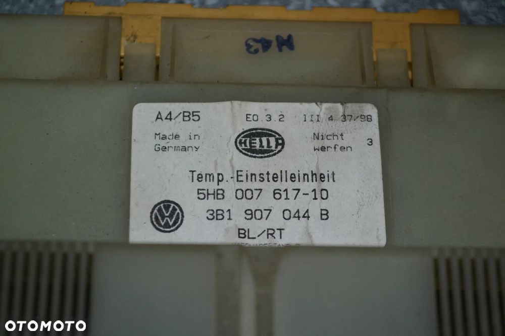 VW PASSAT B5 PANEL NAWIEWU KLIMATYZACJI 3B1907044B - 4