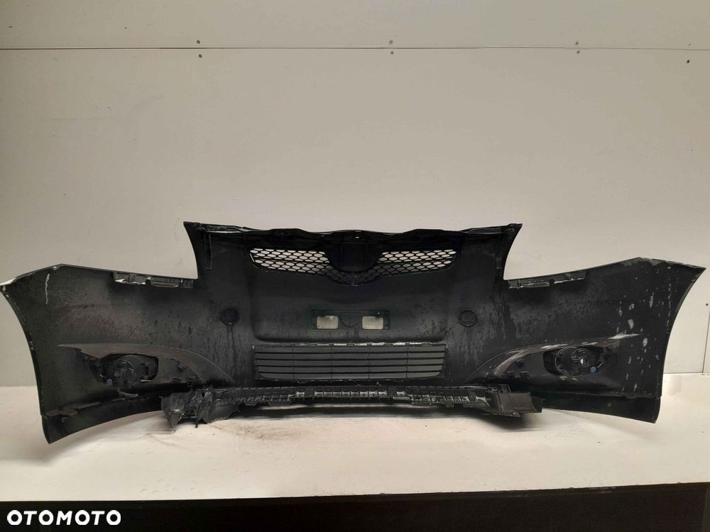 ^ ZDERZAK PRZÓD PRZEDNI DO TOYOTA AURIS I 1 209 2O9 CZARNY HALOGENY - 5