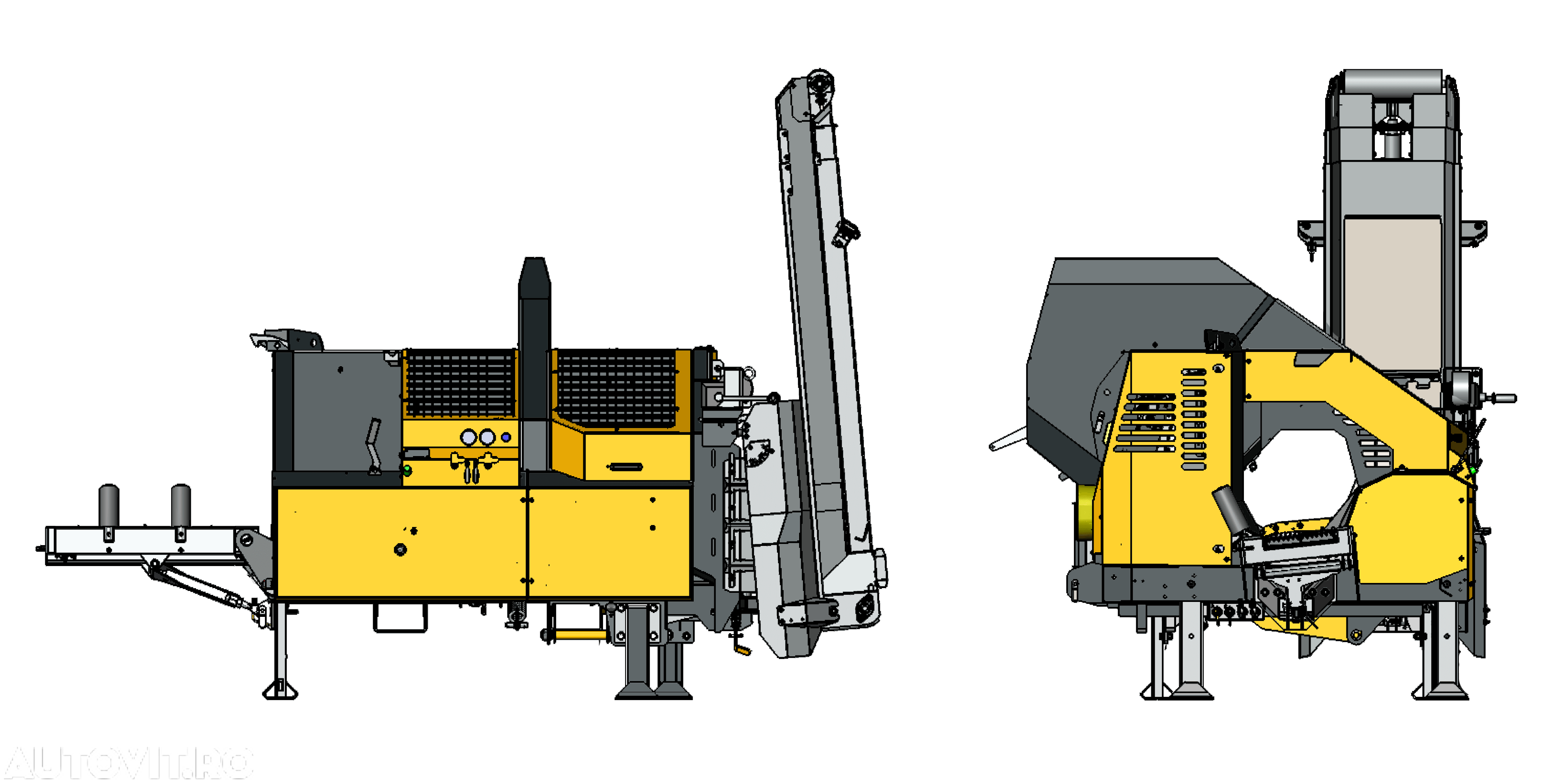 Alta Linie taiere-despicare lemn de foc Titan 40/20 - 3