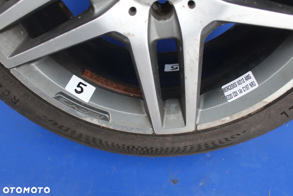 Felga aluminiowa AMG 18" OE Mercedes W212 Lift 9Jx18H2 ET54 A2124010400 lub 8.5Jx18H2 ET48 A2124010300 - 5