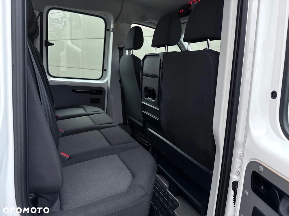 Volkswagen Crafter Doka Brygadówka 7-miejsc + Skrzynia 3.5m, Salon PL, Jeden Właściciel - 14