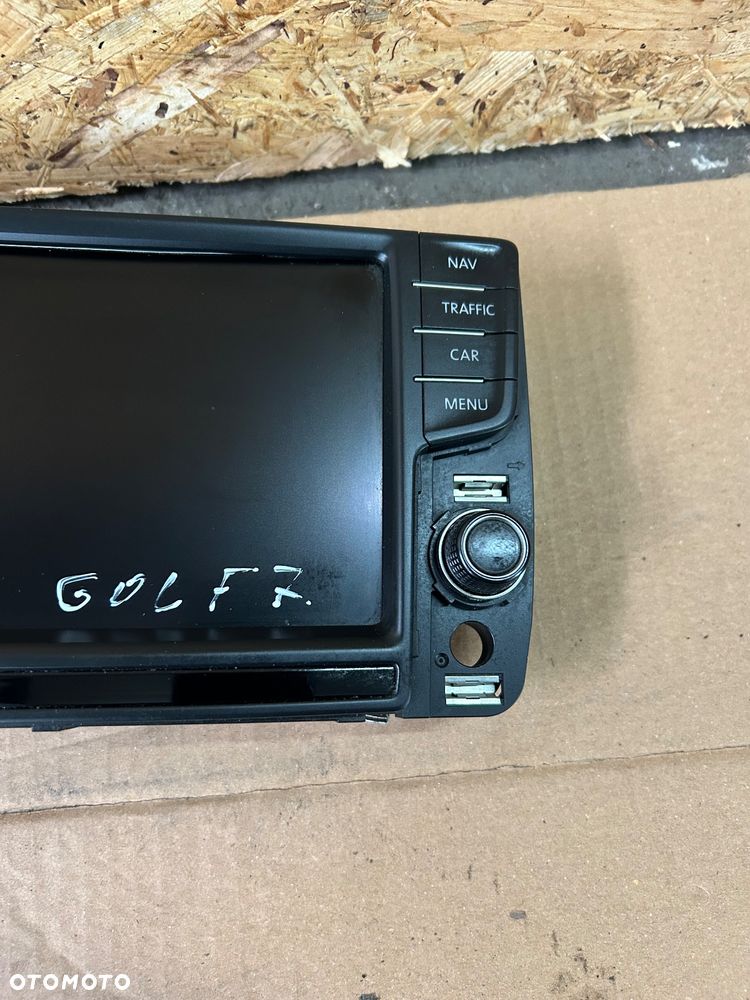 Volkswagen Golf VII Ekran Wyświetlacz 5G0919606 Skoda Octavia III Mib 3 Crafter - 2