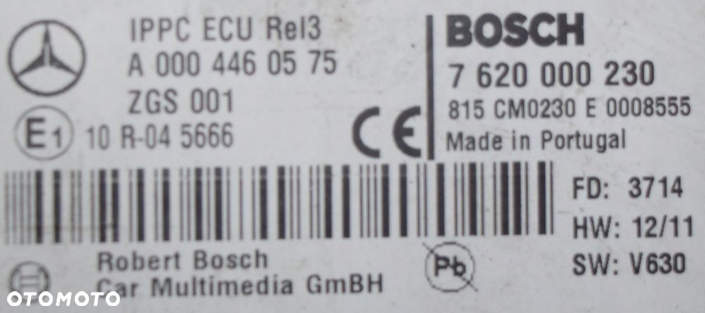 MODUŁ STEROWNIK IPPC ECU MERCEDES ACTROS MP4 - 2