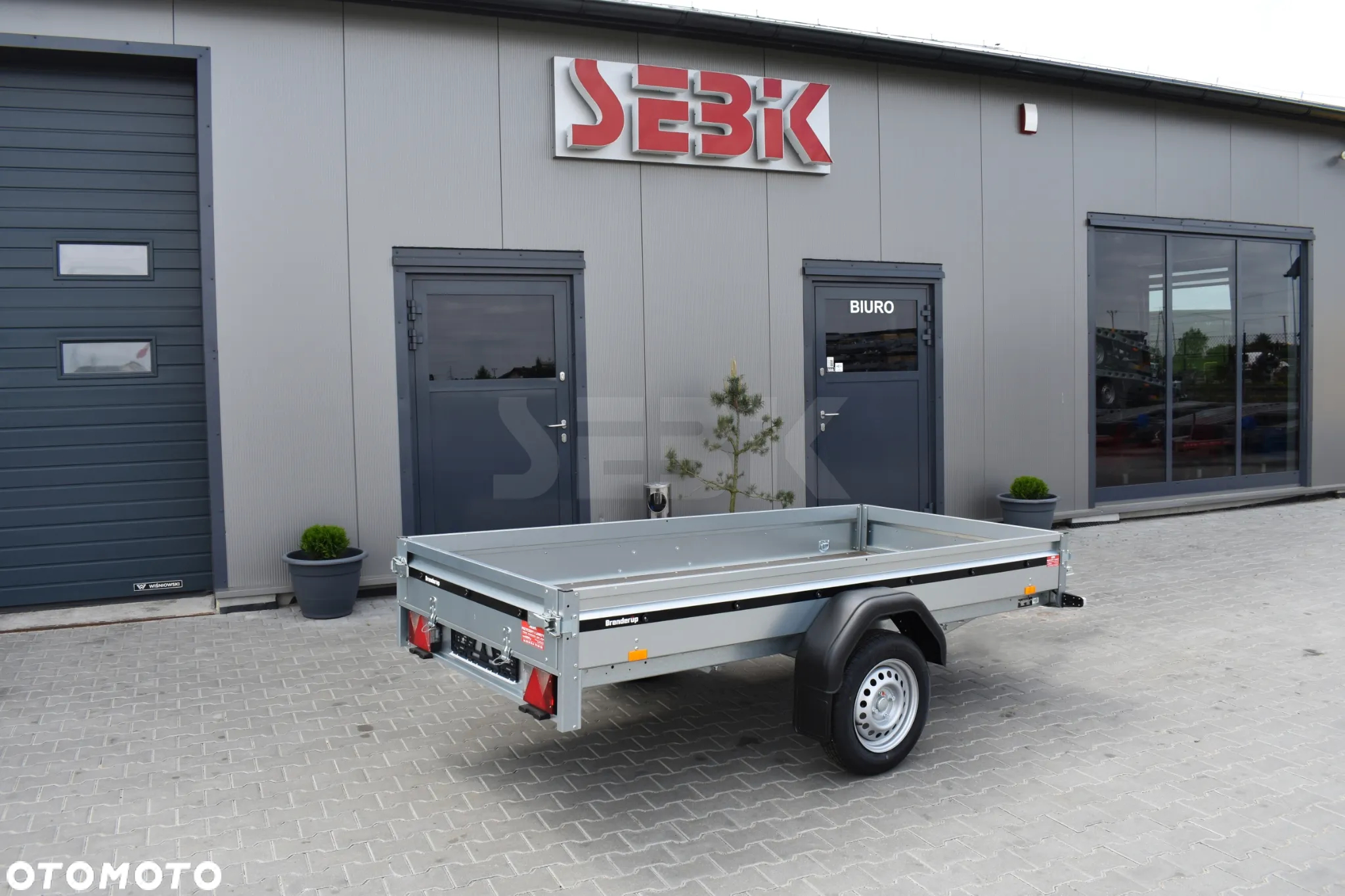 Brenderup 2270 S DMC od 600 do 750 kg. 270 x 128 cm. - Dostawa!! - 3