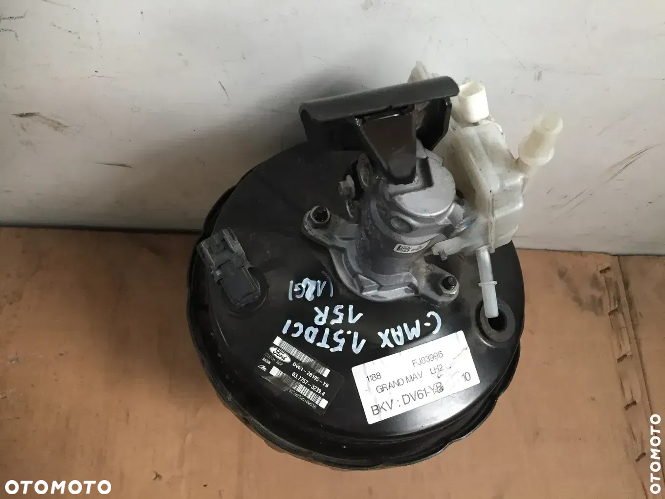 FORD GRAND C-MAX 15R SERWO + POMPA HAMULCOWA DV61-2B195-YB - 2