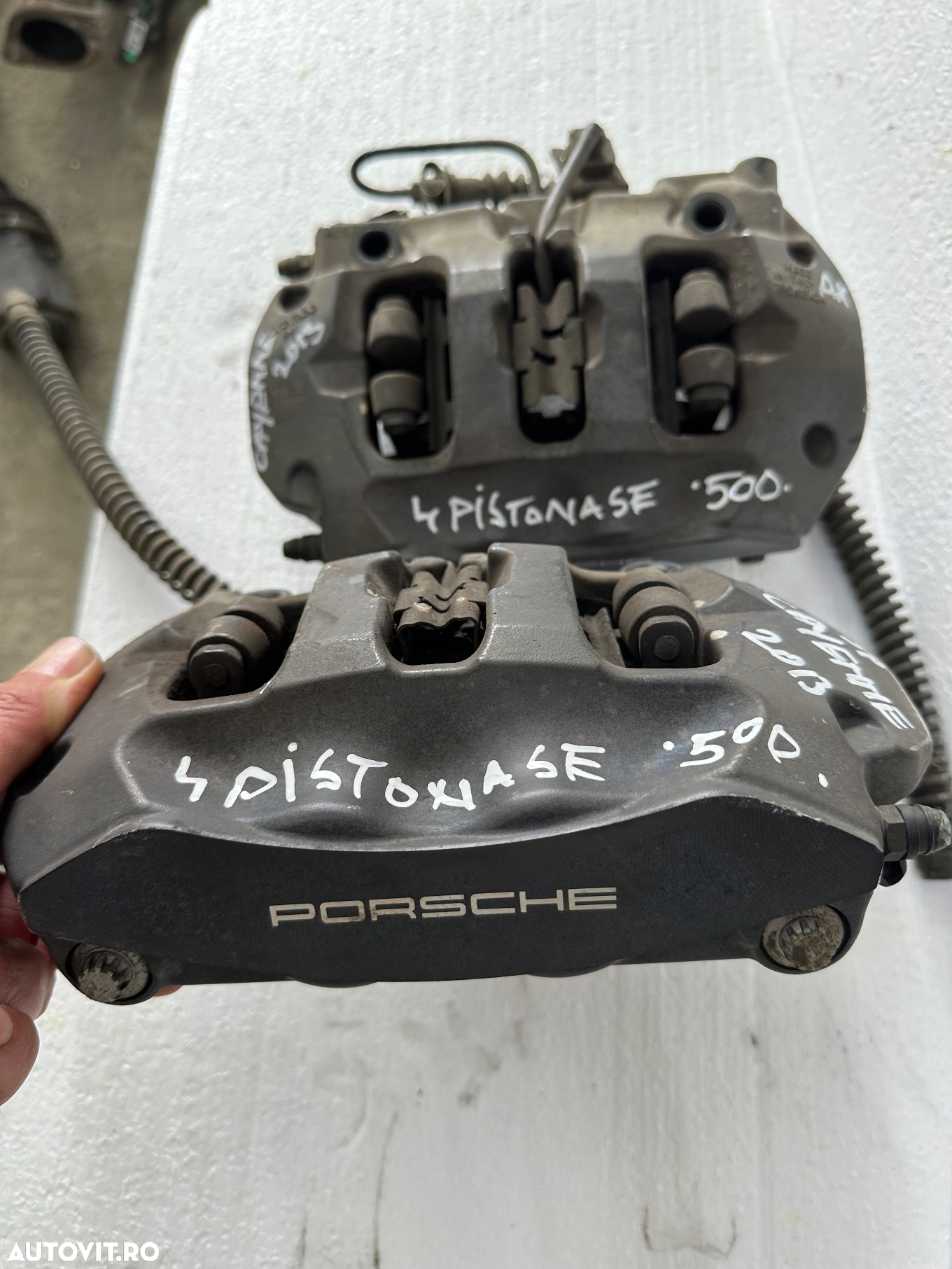 Etrier frana spate CAYENNE, TOUAREG ,Q7 an 2011-2015 Brembo cu 4 pistoane - 3