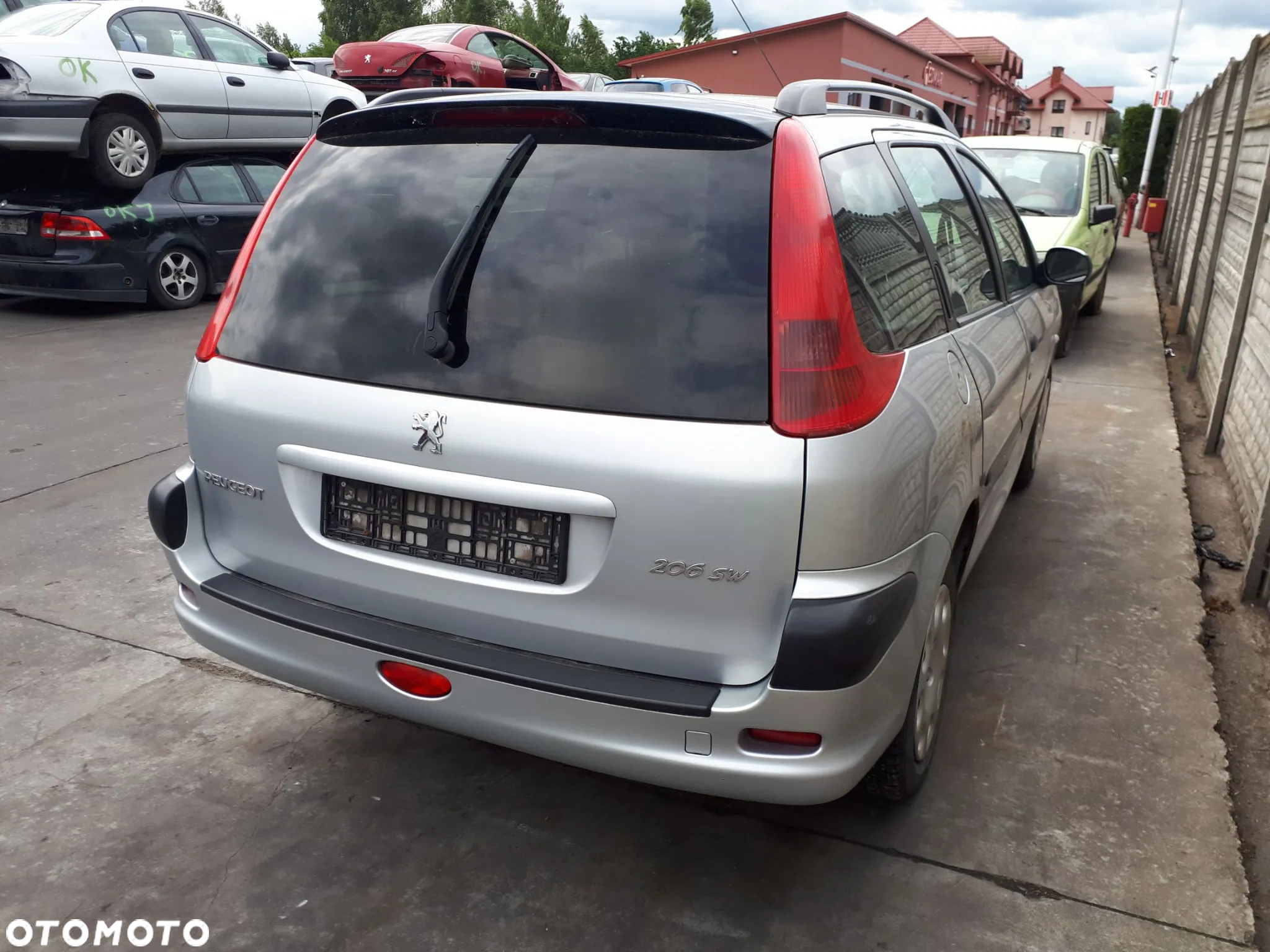 PEUGEOT 206 SW LIFT 03-09 MASKA PRZÓD PRZEDNIA EZR - 8