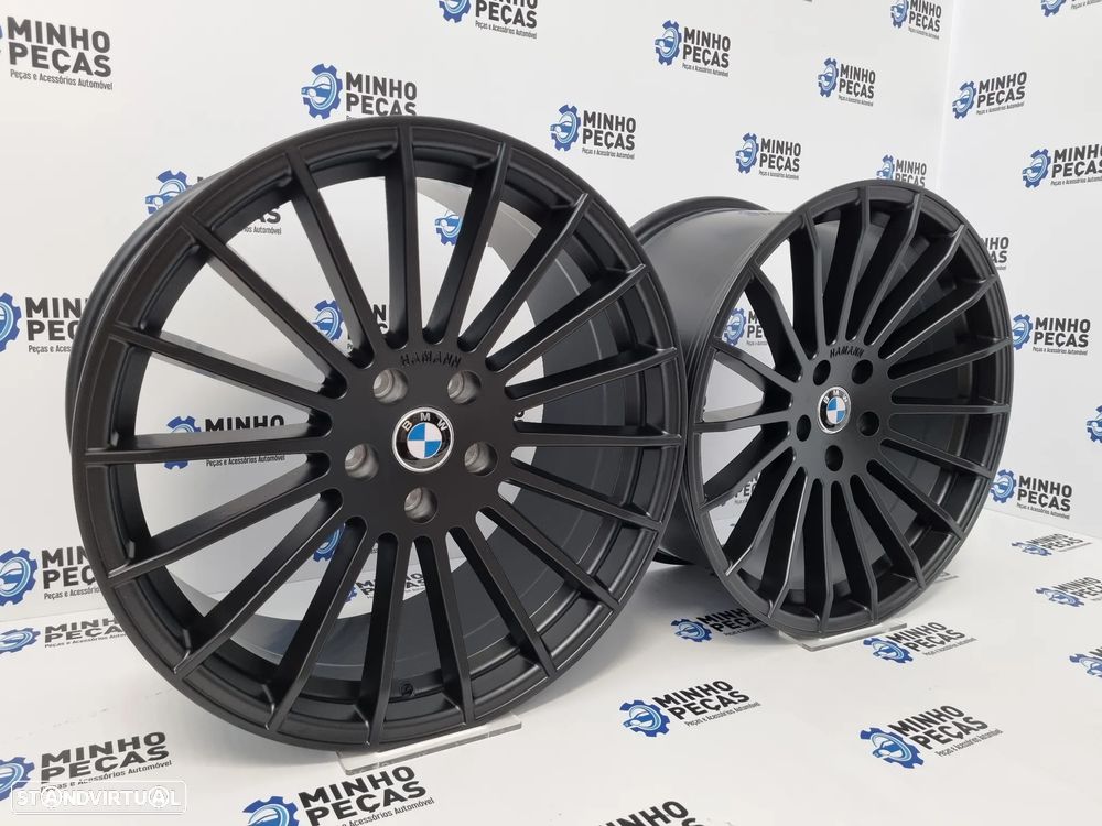 Jantes Look Hamann em 20 Matte Black (5x120) - 3
