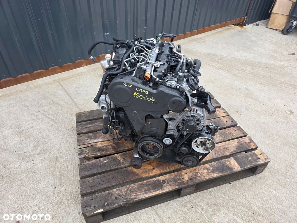 SILNIK KOMPLETNY AUDI A4 B8 A5 A6 SEAT EXEO 2.0 TDI CAG CAGB 150007 KM ! - 1