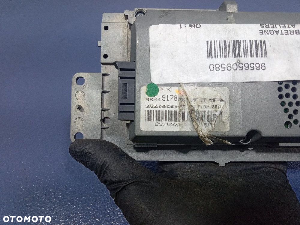 PEUGEOT 407 RADIO CD NAWIGACJA OEM GSM RT3 WYŚWIETLACZ 96549138YW - 15