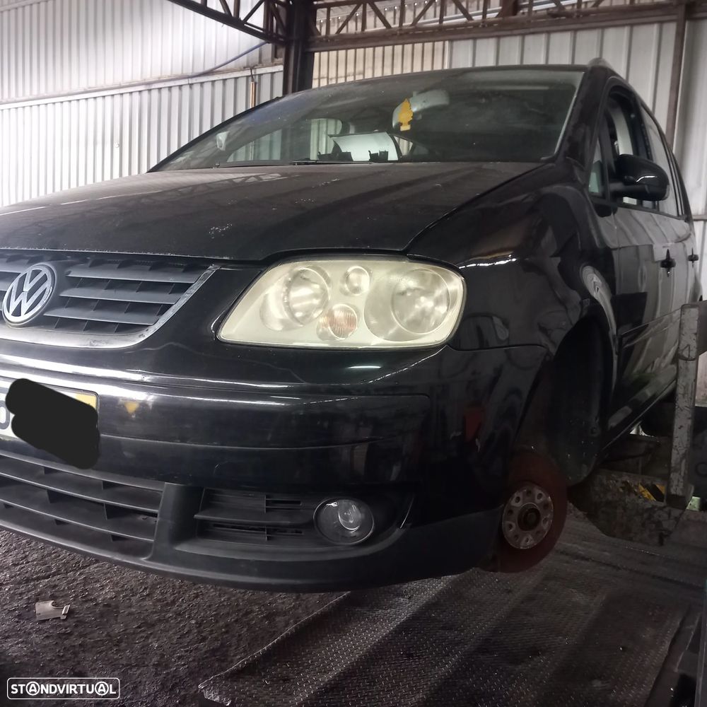 Frente completa sem airbags vw touran - 1