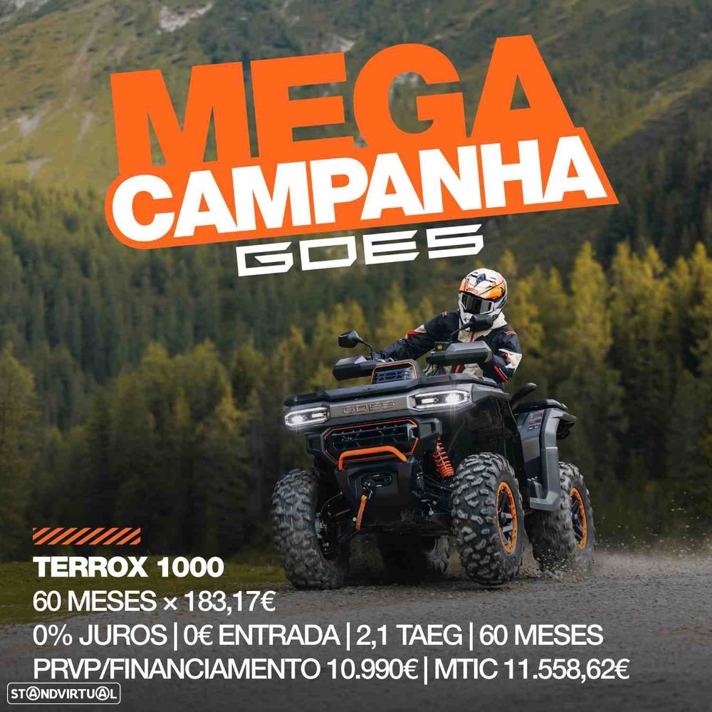 Goes Terrox 1000 (FINANCIAMENTO 0% JUROS) - 1