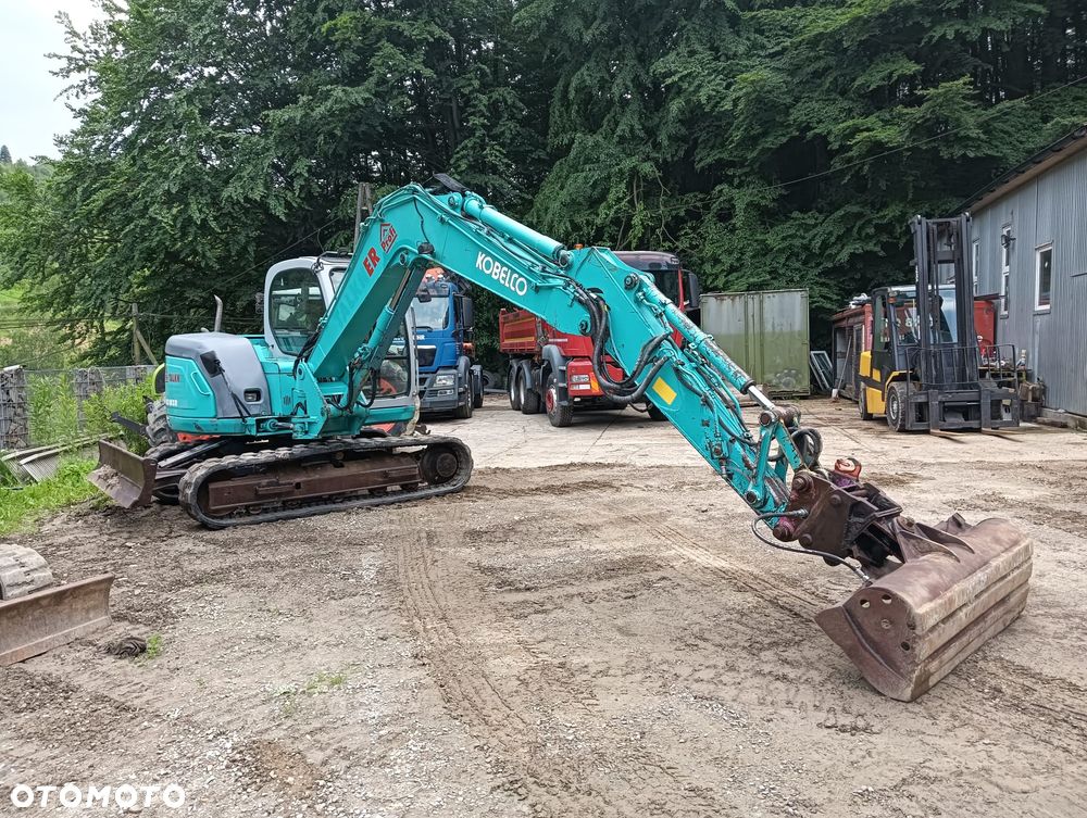 Kobelco SK80 | SK 80 MSR | koparka gąsienicowa obrotowa | 8 ton | midi koparka | silnik Isuzu - 5