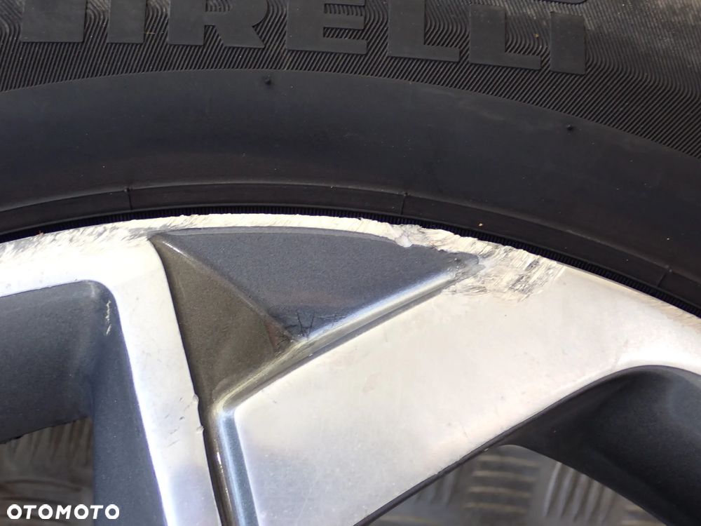 KOŁA FELGI ALUMINIOWE PEUGEOT 7,5JX17  ET 40  5X108  9671401580  Z OPONAMI ZIMA PIRELLI  215/55/17 - 8