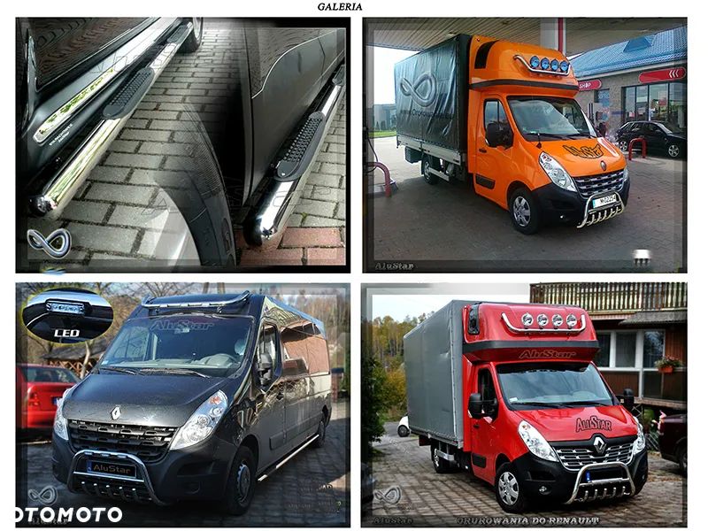Ducato Master Orurowanie Rury Boczne - 13