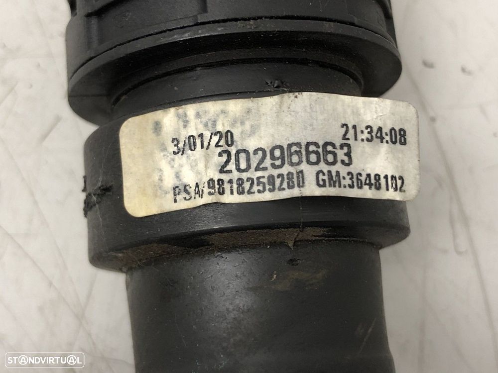 Tubo de radiador Usado CITROЁN C4 CACTUS 1.2 THP 110 | 09.14 -  REF. 9818259280... - 3