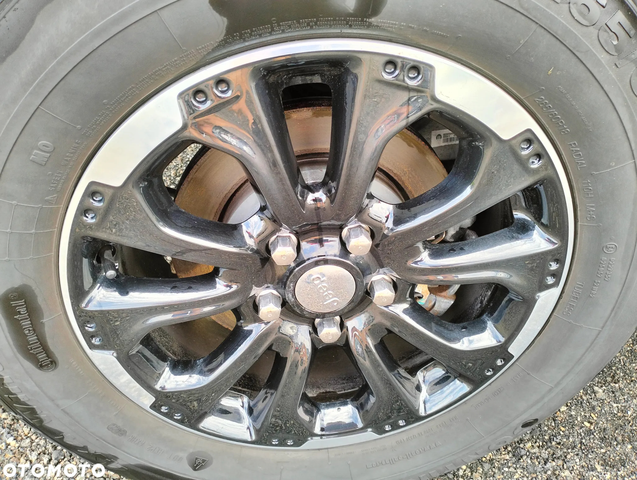 JEEP  GRAND CHEROKKE FELGI ALUMINIOWE 18 5x127 ET56 W ŁADNYM STANIE - 3