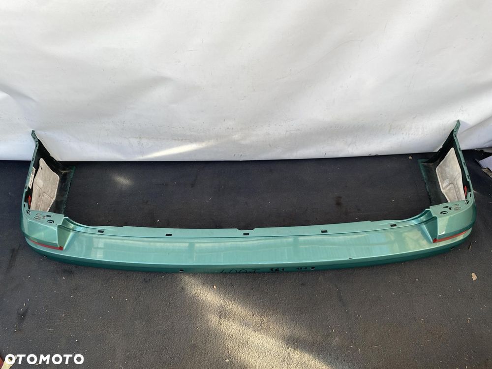 VW TRANSPORTER MULTIVAN CARAVELLE T6.1 15- ZDERZAK TYLNY TYŁ ZIELONY KLAPA - 6