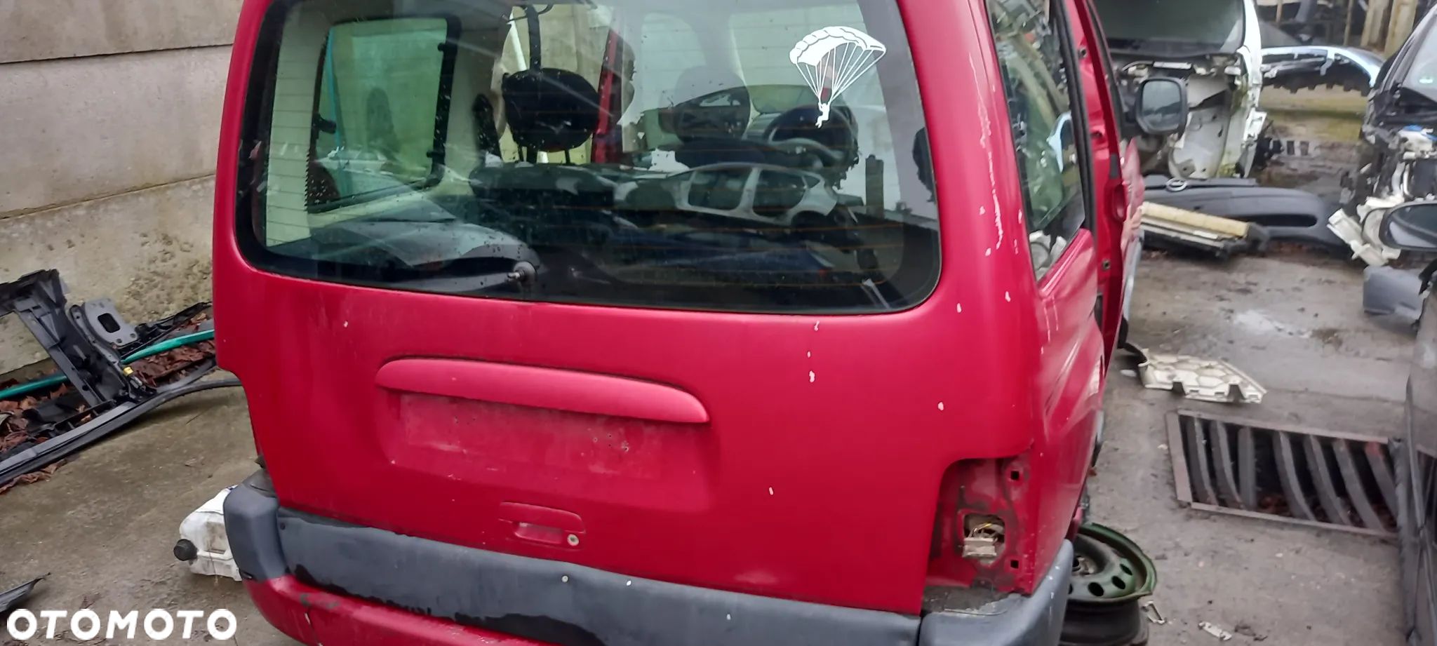 Klapa tył tylna bagażnika Citroen Berlingo I KJFB - 1