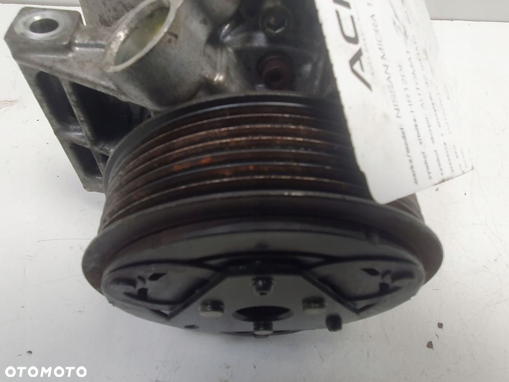 SPRĘŻARKA KLIMATYZACJI Nissan Micra IV K13 1.2 16V _ 92600-1HC5A - 7
