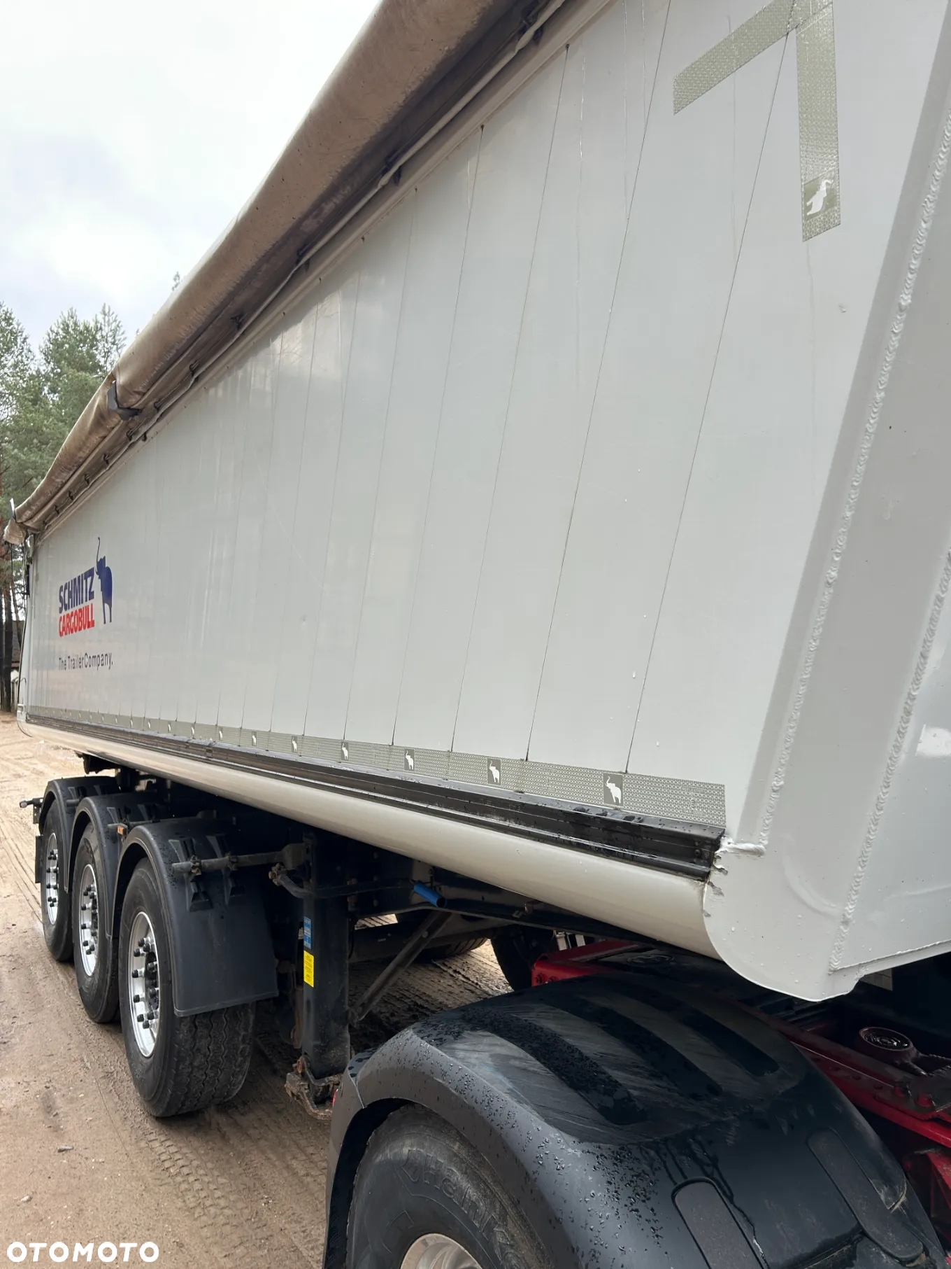Schmitz Cargobull GOTHA / WYWROTKA 26 m3 / ŻWIRÓWKA / OŚ PODNOSZONA / 2015 ROK !! - 10