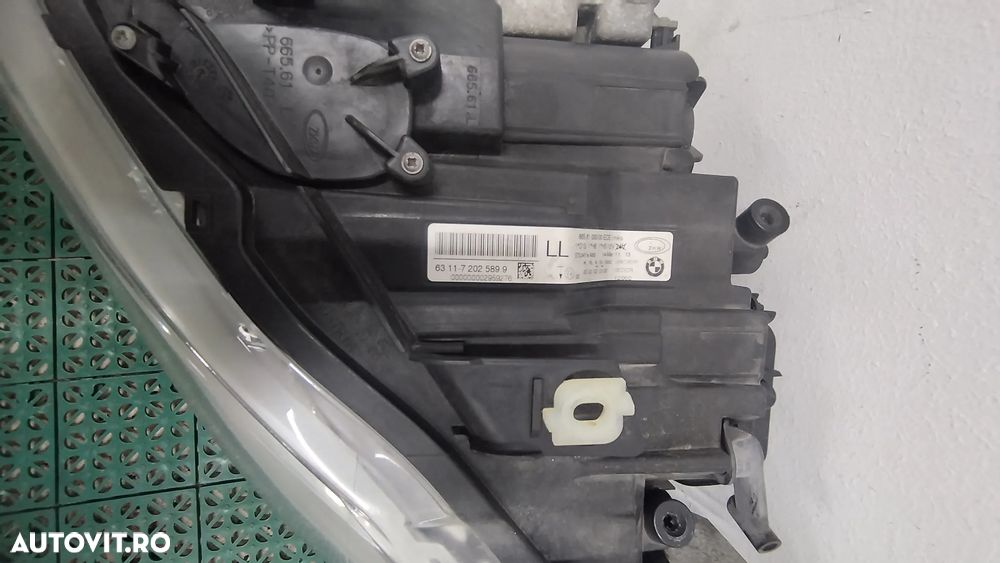 Far stanga Bixenon Adaptiv BMW E90/91 LCI 2008-2012 7202589 de Europa complet - 3