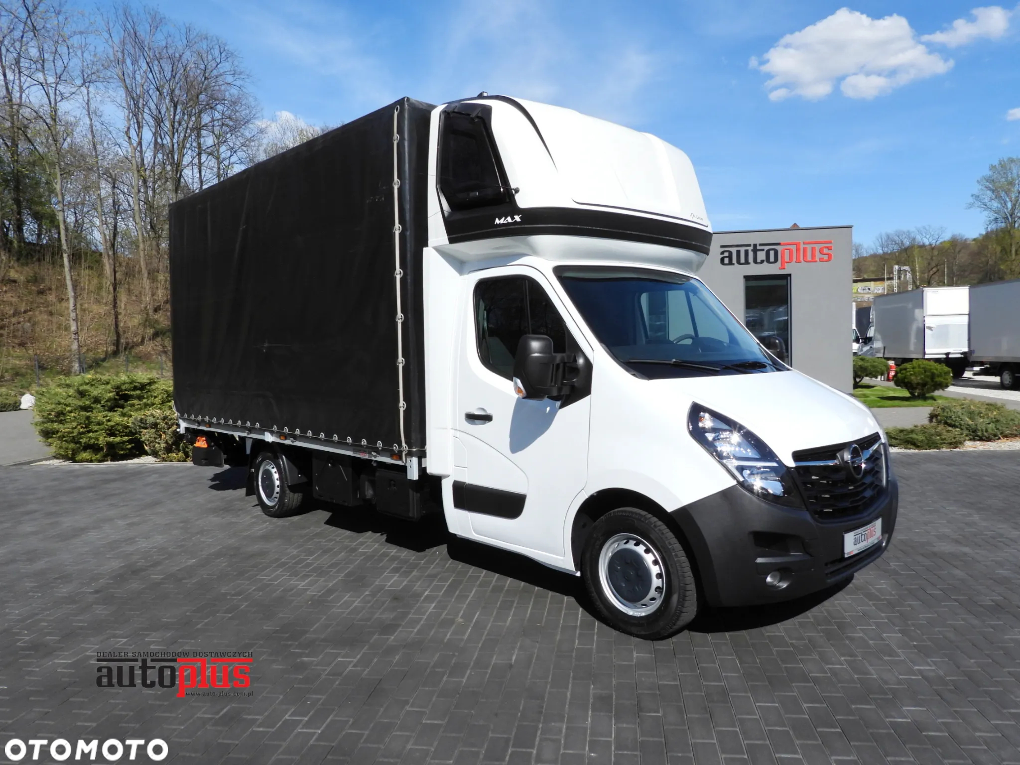 Opel MOVANO  PLANDEKA WINDA 9 PALET WEBASTO TEMPOMAT LEDY PNEUMATYKA KLIMATYZACJA 165KM [ 272388 ] - 2
