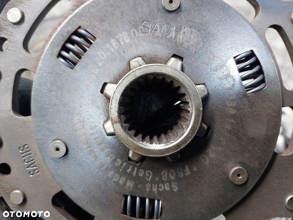 KOŁO DWUMASOWE + TARCZA + DOCISK + ŁOŻYSKO OPOROWE SHARAN MK1 LIFT 1.9 TDI - 5