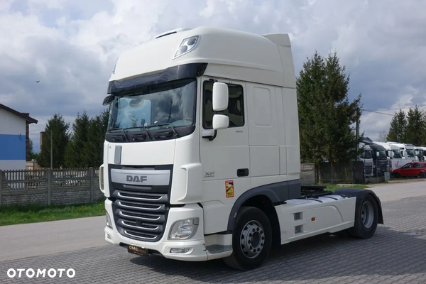 DAF XF 460 / SUPER SPACE CAB / STANDRAD / EURO 6 / AUTOMAT / INTARDER / LODÓWKA / KLIMA POSTOJOWA  / 2 ZBIORNIKI / NOWE OPONY